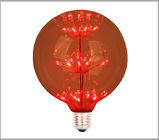 Commercial G125 E27 Globe Vintage Globe Bulb Red  Green Bule Color 100-200 lm