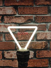 400lm 4w Decorative Led Filament Bulbs Triangle Shape Milky Frosted Color