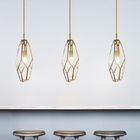 Nordic Style Pendant Lighting Modern Design Gold Finish For Kitchen Sitting Room