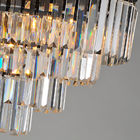 Crystal Pendant Lighting Modern Design 20000 Hrs Lifespan No Mercury