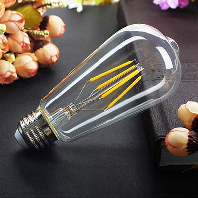 4w E27 3000k Fancy Filament Light Bulbs