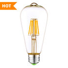 led vintage edison filament light bulb ST64, ST58, A60/A19, T45, G80, G95, G125, B53, C35, T30 bulb