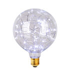 White Color  Snowy  G125 Led Filament Bulb 1.5w Decorative Filament Light Bulbs