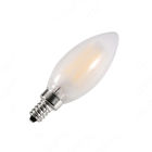 C35 Candle LED Edison Filament Bulbs E12 / E14 Dimmable 110V / 220V