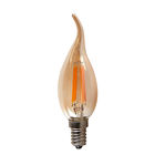 C35 Candle LED Edison Filament Bulbs 4W / 6W 360 Degree For Chandelier