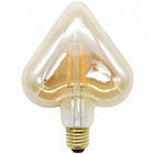 110mm  Romantic Wedding Edison Filament Bulbs  110mm love Heart Shape