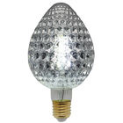 Smoky Crystal Shape Decorative Light Bulbs 6000k E27 4w Edison Led Filament Lamp