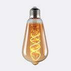 Professional St64 Globe Filament Bulb 2200k Gold Grass High Light Output