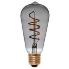Classical Edison Bulb St64 Smoky Grass Led 4w Globe Vintage Light Bulbs