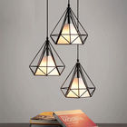 Industrial Style Vintage Pendant Lamps Metal Cage Ceiling Light For Home Decoration