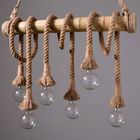 Antique Vintage Pendant Lamps Hemp Rope Light Fixture Ac85-265 V  50/60 hz