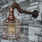 Personality Edison Bulb Wall Lamp Iron Water Pipe Wall Lamp Bulb Oem Odm Service