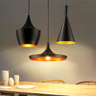 Black Globe Hanging Lighting Fixture With Black Color For Kitchen Dining Room