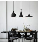 Black Globe Hanging Lighting Fixture With Black Color For Kitchen Dining Room