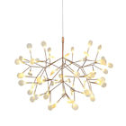 Rose Gold Nordic Led Pendant Lamp Designer Design Chandelier Lighting
