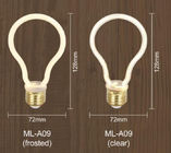 Vintage Engery Saving Edison Decorative Light Bulbs  E27 4w A60 72x128 Mm