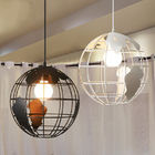 Globe Earth Modern Cage Pendant Light / Contemporary Pendant Lamp Bronze Finished