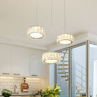 Home Deco Modern Pendant Light  / Contemporary Pendant Lamp Siliver Finished