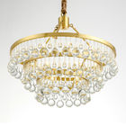 Commercial Modern Crystal Flower Chandelier Elegant Ceiling Light Led Pendant Lamp