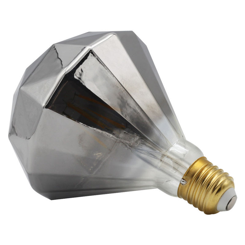 Smoky Diamond Edison Filament Bulbs Warm White Led Edison Bulb E27 Dimmable