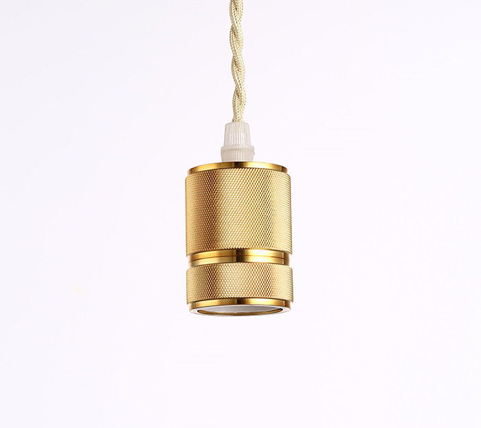 Professional Vintage  Pendant Light Socket Aluminum Material Special Shape For Decoration