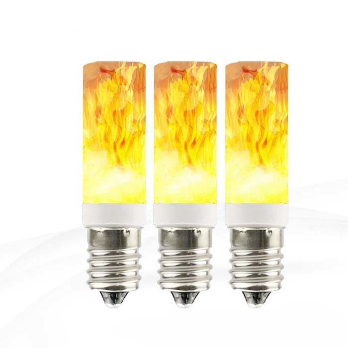 E14 g9 Flicker flame effect led lamp Simulation Burning Light Bulb
