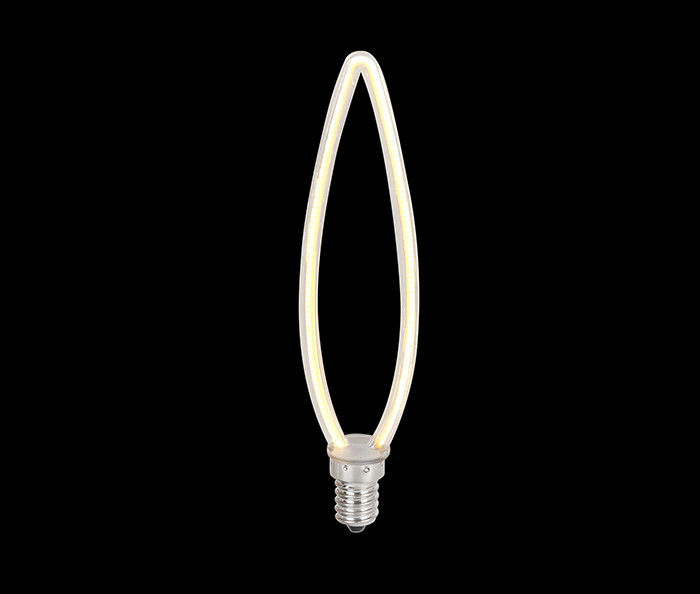 Candle Shape Dimmable Filament Bulb E14 Candle Bulb Dimmable 100lm / W