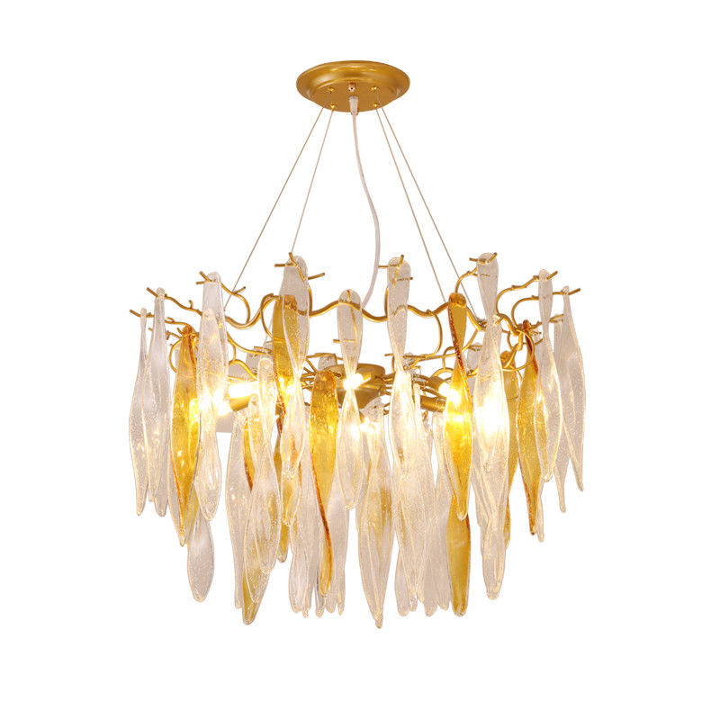 Crystal Chandelier Modern Pendant Light / Crystal Hanging Ceiling Lights