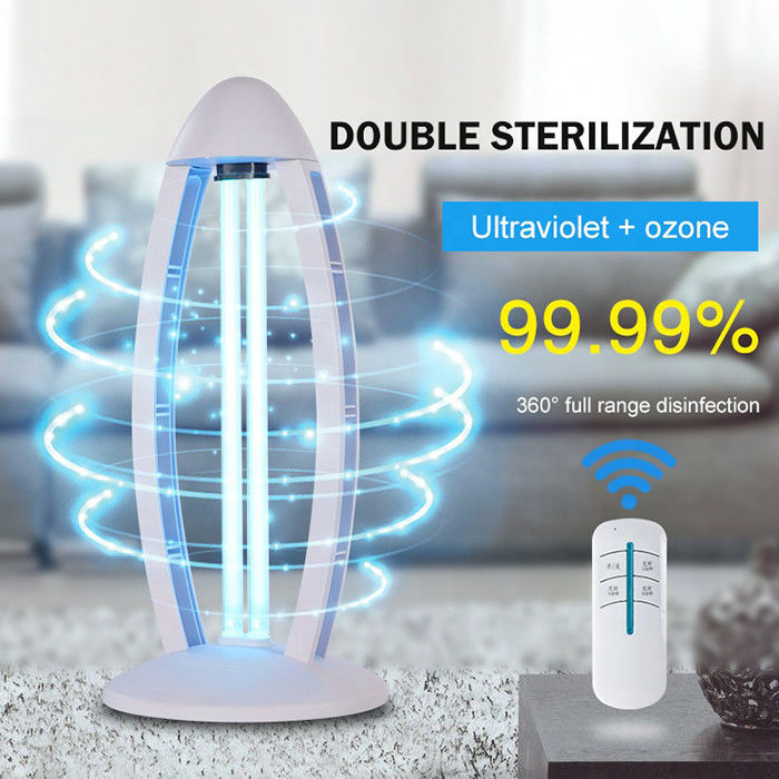 Iron Material 220-240V Unique Table Lamps / Bedroom Uv Sterilizer Light