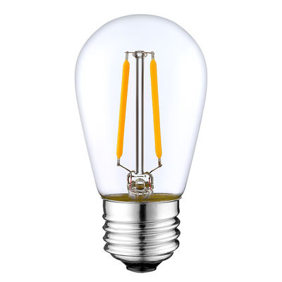 4w Led Edison Bulb E27 Dimmable St45 S14 Led Filament Lamp For Outdoor String Lights